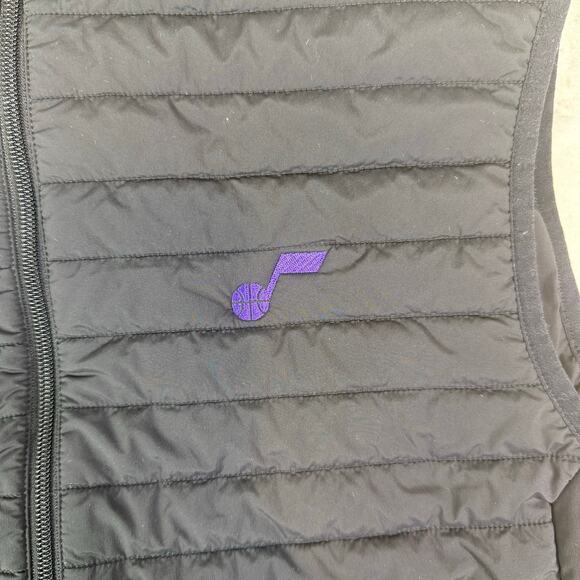 Greyson Yukon X-Lite black Full Zip Vest Mens size M Utah jazz - Picture 3 of 7